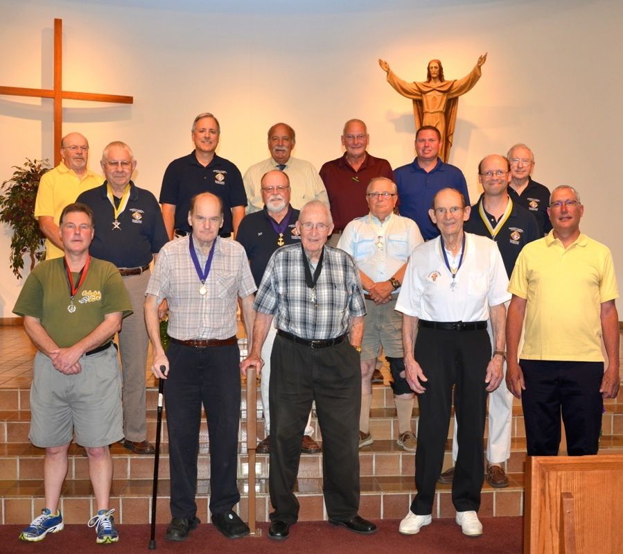 Knights of Columbus group photo