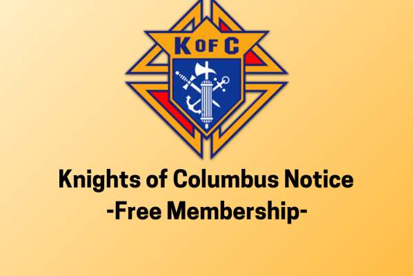 Knights of Columbus Free Membership